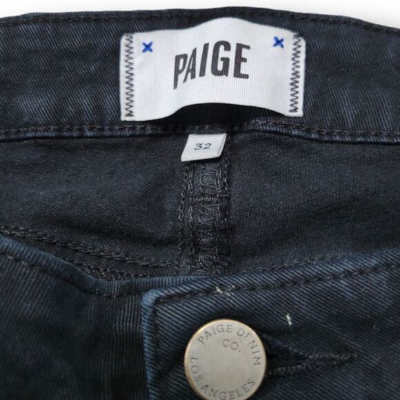 Paige Jeans Size 32 Women's Paige Verdugo Ankle Skinny Jeans Stretch Ankle Zip - Picture 5 of 7